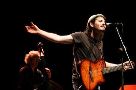 Khalid Izri in concert in het B-United festival (Brussel)