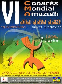 Libische voorzitter voor het Congres Mondial Amazigh (CMA)
