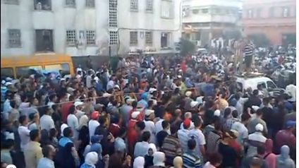 Demonstraties 25 september in Casablanca